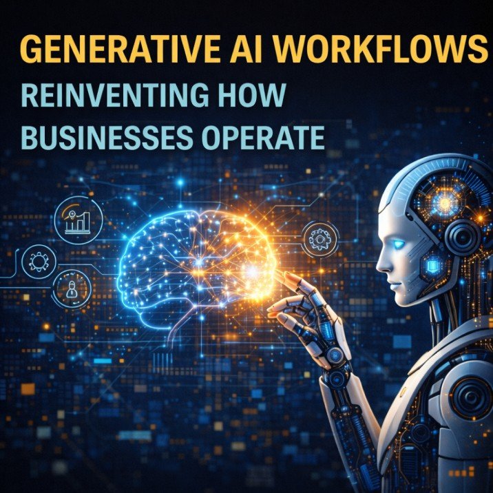 Generative AI Workflows Reinventing How Businesses Operate