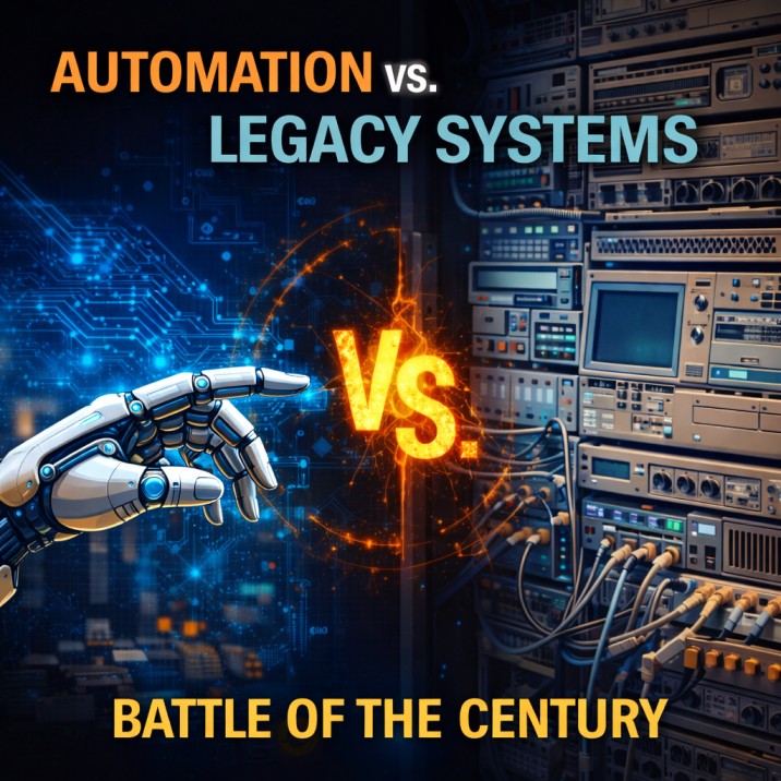 Automation vs Legacy Systems Battle of the Century
