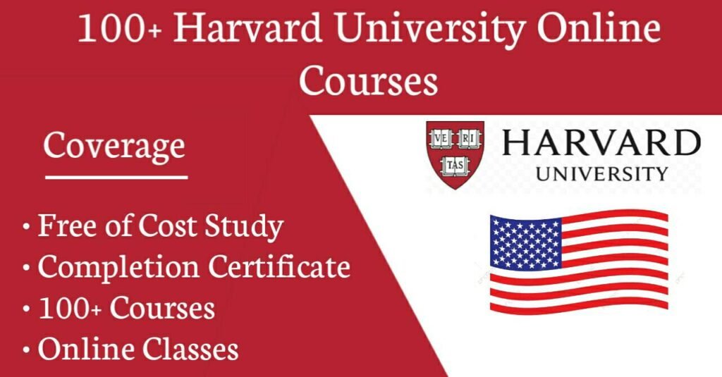 Harvard University Free Online Courses 2025 Apply Online