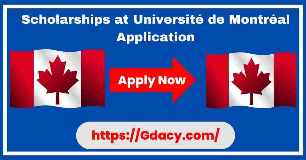 Scholarships at Université de Montréal 2025 Application