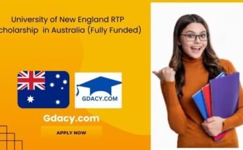 University of New England RTP Scholarship 2025-26 in Australia (Fully Funded)