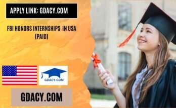 FBI Honors Internships 2026 in USA (Paid)
