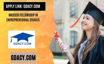 Musser Fellowship in Entrepreneurial Studies 2025