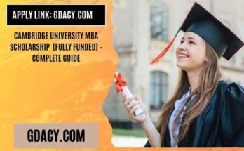 Cambridge University MBA Scholarship 2025 (Fully Funded) – Complete Guide