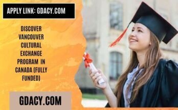 Discover Vancouver Cultural Exchange Program 2025 in Canada (Fully Funded)