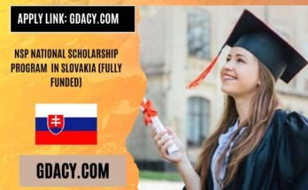 NSP National Scholarship Program 2026 in Slovakia (Fully Funded)
