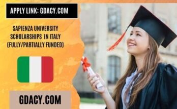 Sapienza University Scholarships 2025 in Italy (FullyPartially Funded)